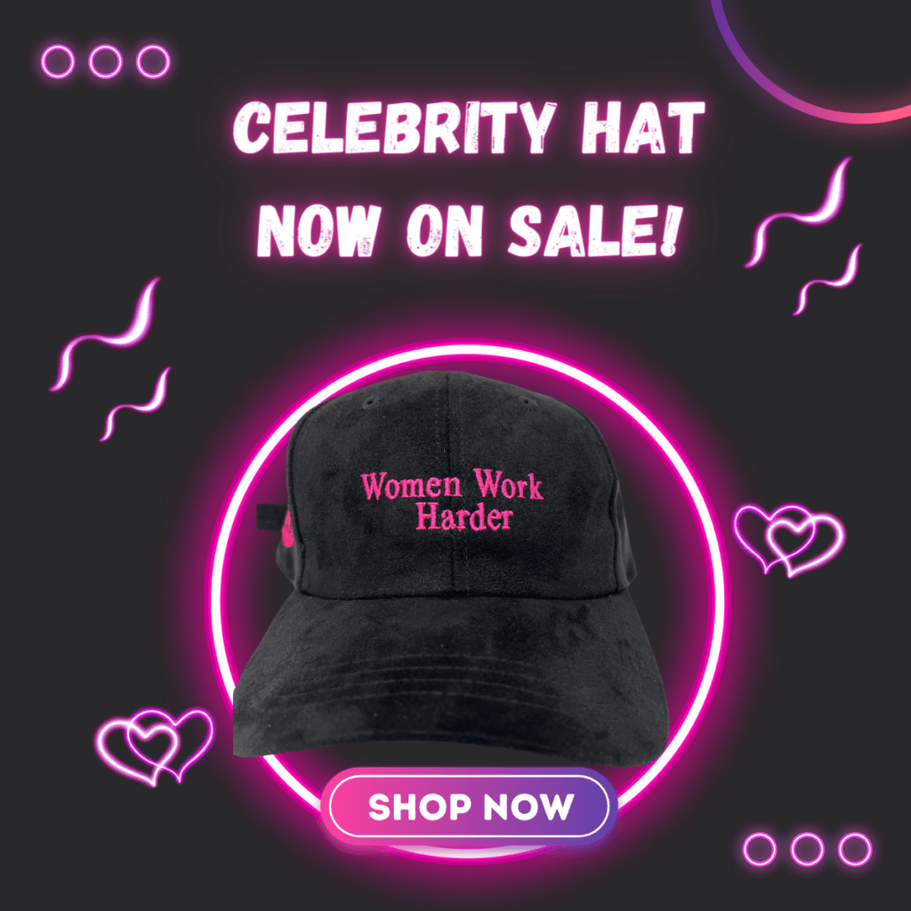 Celebrity Hat NOW ON SALE!